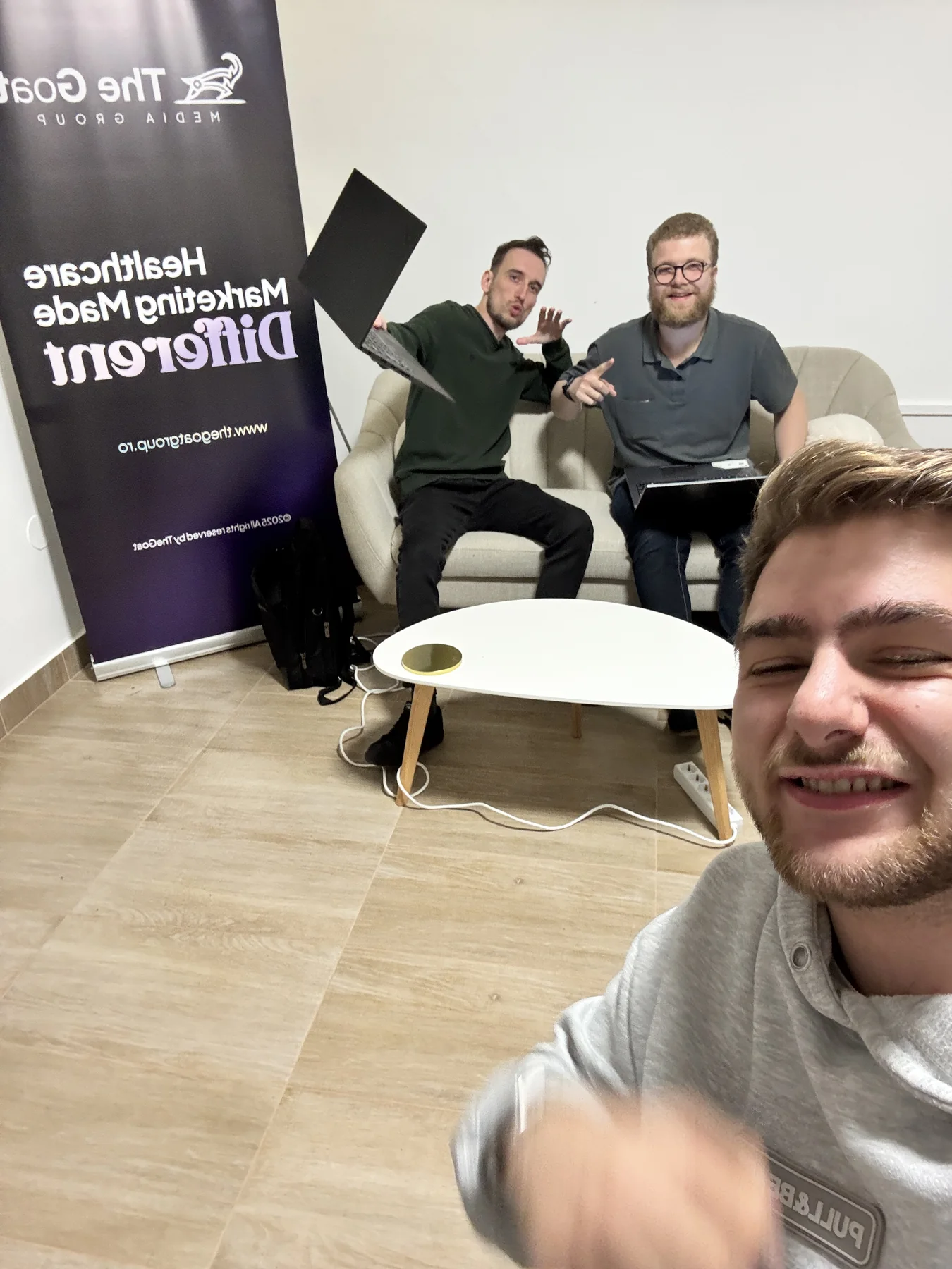 The Goat Group team in a working session